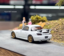 Load image into Gallery viewer, MH 1:64 White JDM S2000 Type S Sports Model Diecast Metal Car New Collection