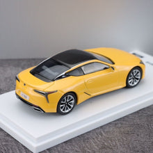 Load image into Gallery viewer, AR 1:64 Yellow 2018 LC500 Coupe Sports Model Diecast Metal Car New Collection
