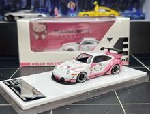 Load image into Gallery viewer, XKE 1:64 Pink 911 RWB 993 Classic Sports Model Diecast Metal Car New Collection