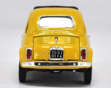 Load image into Gallery viewer, Bburago 1:21 Yellow 1965 500F Classic Vintage Model Toy Diecast Metal Car BN