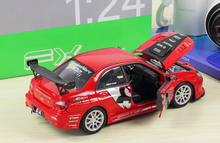 Load image into Gallery viewer, WELLY 1:24 APR JDM Impreza WRX STI Racing Model Diecast Metal Car Display
