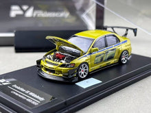 Load image into Gallery viewer, FY 1:64 Green Lancer EVO Evolution 9 IX Sports Model Diecast Metal Car New Collection