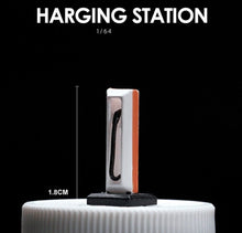 Load image into Gallery viewer, 1:64 Painted Figure Mini Model Toy Miniature Car Scenes Resin Charging Station