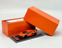 Load image into Gallery viewer, U2 1:64 Novitec Aventador SVJ LP770 Racing Sports Model Diecast Resin Car New Collection