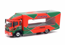 Load image into Gallery viewer, UM 1:64 Orange 500 HINO Ranger Transporter Truck Model Diecast Metal Car New Collection