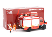 Load image into Gallery viewer, XCARTOYS 1:64 Fire Engine Unimog U5023 Truck Figure Model Diecast Metal Car