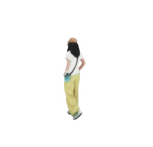 Load image into Gallery viewer, 1:64 Painted Figure Mini Model Miniature Resin Diorama Woman Girl Yellow Pants