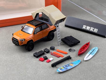 Load image into Gallery viewer, GCD 1:64 Orange 4 Runner TRD Pro N280 Camper Sport Model Diecast Metal Car New Collection