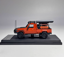 Load image into Gallery viewer, Autobots 1:64 Orange Land Cruiser LC79 Pickup Truck Model Diecast Metal Car