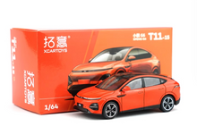 Load image into Gallery viewer, XCARTOYS 1:64 Orange Xpeng G6 EV Electric Vehicle SUV Model Diecast Metal Car
