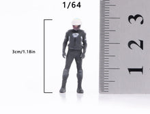 Load image into Gallery viewer, 1:64 Painted Figure Model Miniature Resin Diorama Sand Racer Man Woman Racing