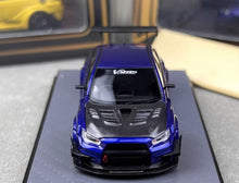 Load image into Gallery viewer, 404Error 1:64 Blue Lancer EVO X Varis Widebody Model Diecast Resin Car New