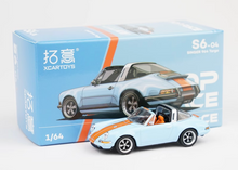 Load image into Gallery viewer, Poprace 1:64 Singer 964 Targa Gulf Racing Sports Model Diecast Metal Car New Collect