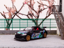 Load image into Gallery viewer, Mortal 1:64 Black S660 HKS Convertible Sports Model Diecast Metal Car New