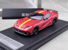 Load image into Gallery viewer, LT 1:64 Matte Red 812 Novitec N-Largo Racing Sport Model Diecast Metal Car New Collection