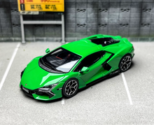 Load image into Gallery viewer, LCD 1:64 Green Revuelto Racing Sports Model Diecast Metal Car New Collection
