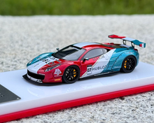 Load image into Gallery viewer, Scalemini 1:64 458 hublot 07# LBWK Racing Sports Model Diecast Resin Car New
