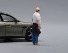 Load image into Gallery viewer, 1:64 Painted Figure Model Miniature Resin Diorama Toy Sand Standing Man Uncle