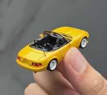 Load image into Gallery viewer, MT 1:64 JDM Yellow Miata MX5 Roadster Sports Model Diecast Metal Car New Collection
