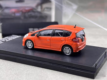 Load image into Gallery viewer, SW 1:64 Orange Fit Jazz GE8 RS Sports Model Diecast Metal Car New Collection