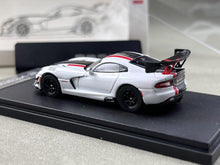 Load image into Gallery viewer, HM 1:64 White Viper ACR Racing Sports Model Diecast Metal Car New Collection