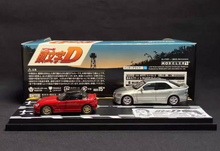Load image into Gallery viewer, 1:64 JDM Comic Initial D Suzuki EA11R SXE10 Sports Model Diecast Metal Car New