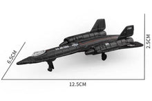 Load image into Gallery viewer, Maisto Military SR-71 Blackbird Lockheed Aircraft Model Toy Diecast Metal New