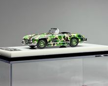 Load image into Gallery viewer, ZF 1:64 300SL W198 Camo Classic Sports Model Diecast Metal Car New