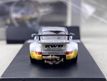 Load image into Gallery viewer, SW 1:64 Matte Silver RWB 964 #7 Classic Sports Model Diecast Metal Car New Collection