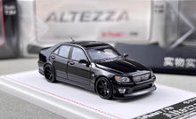 Load image into Gallery viewer, FH 1:64 Black Altezza RS200 SXE10 Sedan Sports Model Diecast Metal Car New Collection