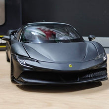 Load image into Gallery viewer, Bburago 1:24 Black SF90 Stradale Racing Sports Model Toy Diecast Metal Car BN