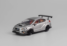 Load image into Gallery viewer, CM 1:64 Silver JDM Impreza WRX STI Varis Sports Model Diecast Metal Car New