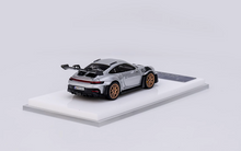 Load image into Gallery viewer, SOLO 1:64 Silver 2021 911 GT3 RS 992 Racing Sports Model Diecast Resin Car New