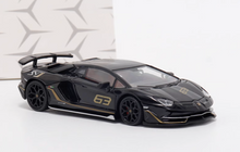 Load image into Gallery viewer, RM 1:64 Aventador SVJ #63 Racing Sports Model Diecast Metal Car New Collection
