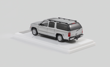 Load image into Gallery viewer, MK 1:64 2003 Silver Suburban SUV Off Road Sports Model Diecast Metal Car New Collection