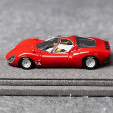 Load image into Gallery viewer, DMH 1:64 Red Tipo33 Stradale Racing Sport Model Diecast Resin Car New Collection