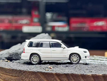 Load image into Gallery viewer, Fiberrun 1:64 JDM White Forester SG9 SUV Sports Model Diecast Metal Car New Collection