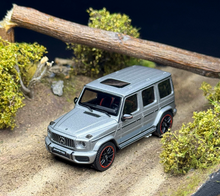 Load image into Gallery viewer, AR 1:64 2020 Gray G63 G Class SUV Sports Model Diecast Metal Car New Collection