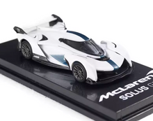 Load image into Gallery viewer, CM 1:64 White Solus GT Racing Sports Model Diecast Metal Car New Collection