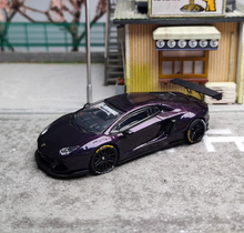 Load image into Gallery viewer, King 1:64 Purple Carbon Aventador LP700 LBWK Sport Model Diecast Metal Car New