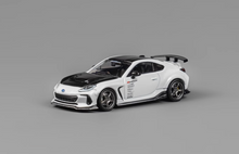 Load image into Gallery viewer, CM 1:64 White JDM BRZ Varis ARISING-1 Racing Sport Model Diecast Metal Car New