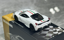 Load image into Gallery viewer, TOC 1:64 White FE458 Speciale Sports Model Diecast Metal Car New Collection