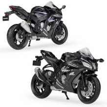 Load image into Gallery viewer, WELLY 1:18 2017 Ninja ZX10-RR Racing Sport Model Diecast Metal Motorcycle