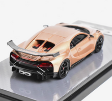 Load image into Gallery viewer, YM 1:64 Gold Chiron Pur Racing Sports Model Diecast Resin Car New