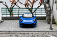 Load image into Gallery viewer, MINIGT 1:64 Blue 911 Targa Convertible Sports Model Diecast Metal Car #610 New