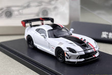 Load image into Gallery viewer, HM 1:64 White Viper ACR Racing Sports Model Diecast Metal Car New Collection