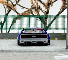 Load image into Gallery viewer, Inno 1:64 Blue LBWK F40 2024 Tokyo Salon Sports Model Diecast Metal Car New Collection