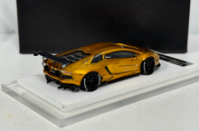 Load image into Gallery viewer, Onemodel 1:64 Gold LP700 Aventador LB Sports Model Diecast Resin Car New Collection