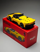 Load image into Gallery viewer, Maisto 1:64 Yellow F80 Racing Sports Model Diecast Metal Car New Collection