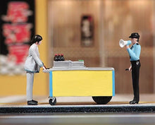 Load image into Gallery viewer, 1:64 Painted Figure Model Miniature Resin Diorama Sand Street Vendor Wardern Toy Collection